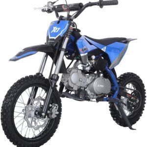 X‑PRO X27 125cc Dirt Bike – 4‑Speed Semi‑Auto, 14″/12″ Wheels