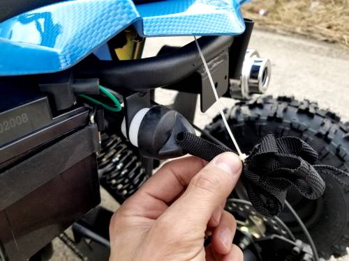 50cc Gas Atv Kids Youth Sport Quad With Electric Start & Throttle Limiter W/ 58cc Motor - Model 6B PLUS - Image 10