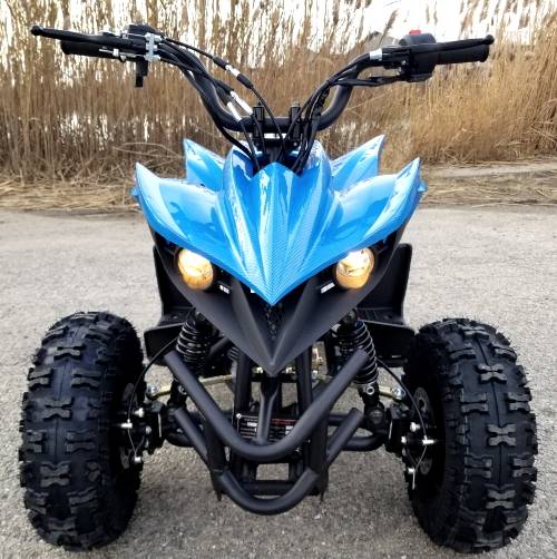 50cc Gas Atv Kids Youth Sport Quad With Electric Start & Throttle Limiter W/ 58cc Motor - Model 6B PLUS - Image 3