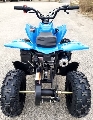 50cc Gas Atv Kids Youth Sport Quad With Electric Start & Throttle Limiter W/ 58cc Motor - Model 6B PLUS - Image 4