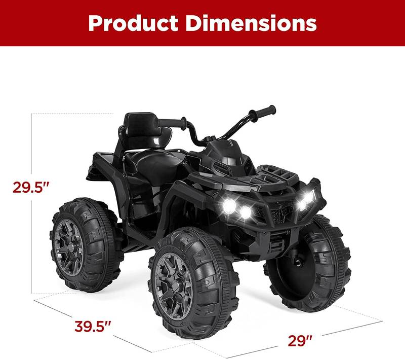 12V Kids Ride-On Electric ATV, 4-Wheeler - Image 9