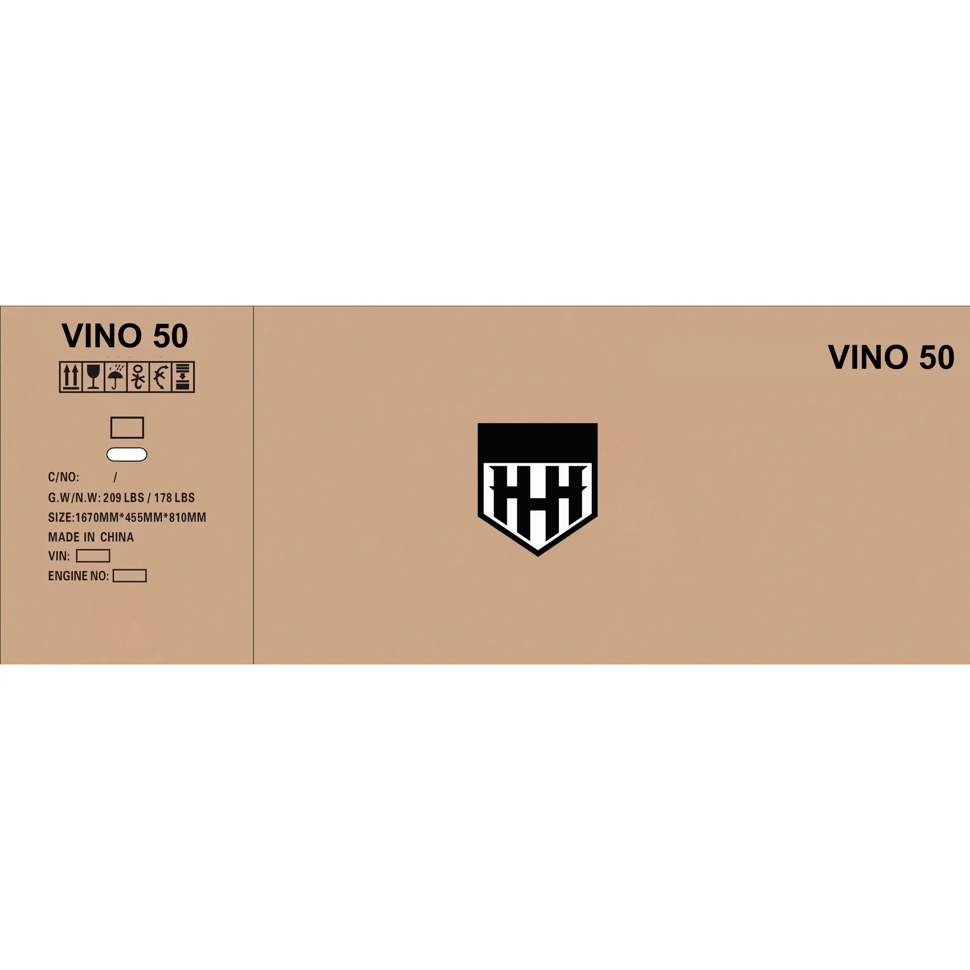 HHH 2023 Brand New Upgraded 49cc/ 50cc Gas Fully Automatic Scooter Moped MP50-02 with Matching Trunk - Image 8